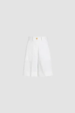 Bermudashorts aus Bio-Baumwollgabardine