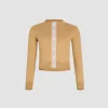 Cardigan mit aufgesticktem JP-Monogramm aus Baumwolle