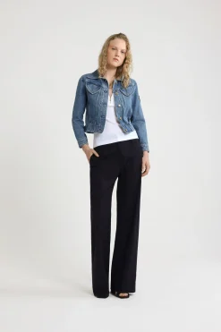 Ikonische Jeansjacke aus Baumwolle