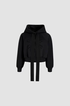Kapuzenpullover aus Bio-Baumwolle mit Medaillon-Logo