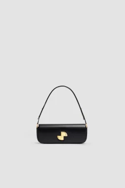 Le Lock Baguette Tasche aus Leder
