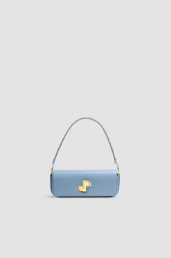 Le Lock Baguette Tasche aus Leder
