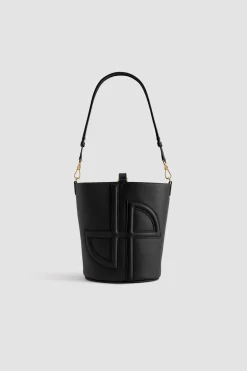 Mittelgroße JP Beuteltasche aus Leder
