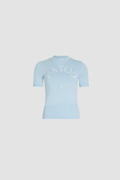 Oberteil aus Jacquard mit Patou Logo aus einer Baumwollmischung