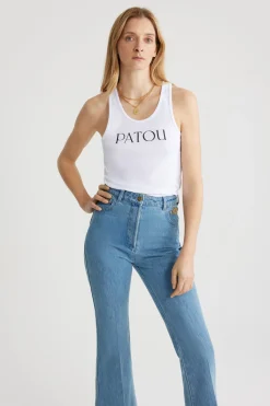 Patou Tanktop aus Baumwolle