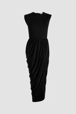 Rückenfreies Kleid aus Stretch-Jersey