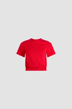 Rückenfreies T-Shirt aus Bio-Baumwolle