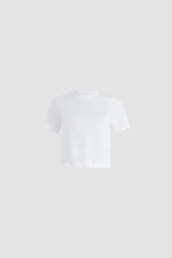 Rückenfreies T-Shirt aus Bio-Baumwolle