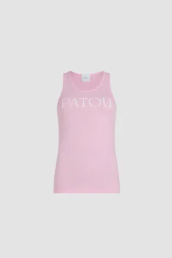 Tanktop mit Patou Logo aus Bio-Baumwolle