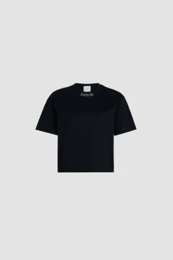T-Shirt mit aufgesticktem Patou Logo aus Bio-Baumwolle