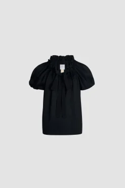 T-Shirt mit Kordelzug aus Bio-Baumwolle
